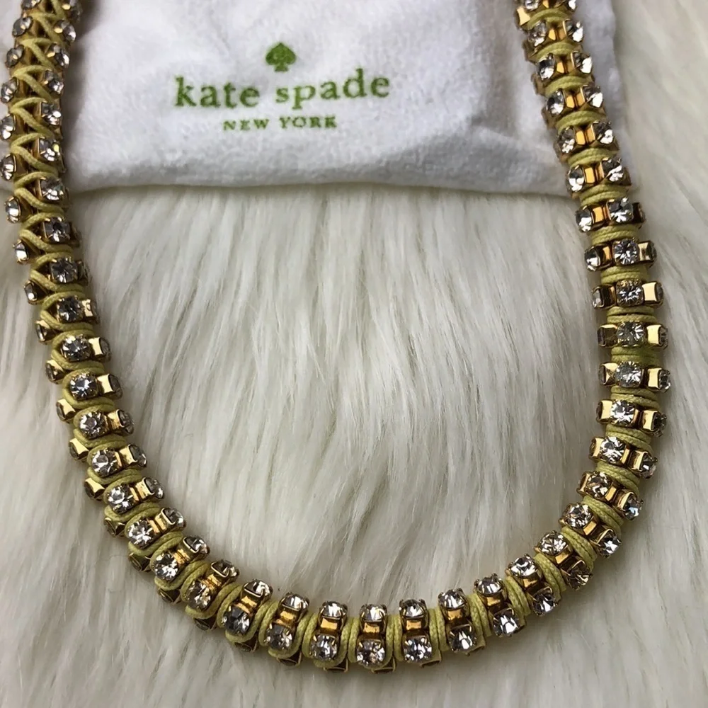 Kate Spade Faux Diamond Necklace